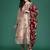 Floral Embroidered Thread Work Pure Cotton Kurta with Trousers & With Dupatta