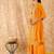 Bandhani Printed Straight Gotta Patti Kurta with Skirt & Dupatta
