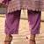 Floral Embroidered Regular Thread Work Straight Kurta with Trousers & Dupatta
