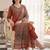 Women Ethnic Motifs Embroidered Regular Thread Work Pure Cotton Kurta with Trousers & With Dupatta
