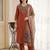 Women Ethnic Motifs Embroidered Regular Thread Work Pure Cotton Kurta with Trousers & With Dupatta