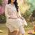 Women Floral Embroidered Regular Thread Work Kurta with Trousers