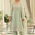 Ethnic Motifs Embroidered Sequinned Kurta With Trousers & Dupatta