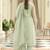 Ethnic Motifs Embroidered Sequinned Kurta With Trousers & Dupatta