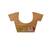 cinnamon brown silk blend stitch saree with multicolor hand-embroidered floral pallu