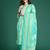 Floral Printed Pure Cotton Kurta with Trousers & With Dupatta