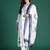 Floral Embroidered Thread Work Pure Cotton Kurta with Trousers & With Dupatta