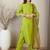 Women Ethnic Motifs Embroidered Regular Kurta, Trousers With Dupatta