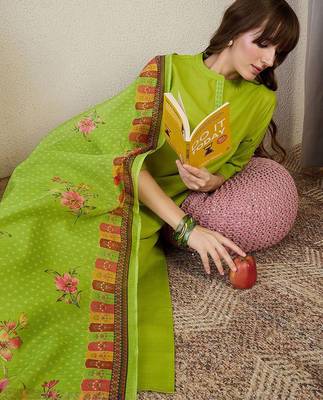 Women Ethnic Motifs Embroidered Regular Kurta, Trousers With Dupatta 7
