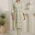 Women Floral Embroidered Thread Work Pure Cotton Kurta with Trousers & Dupatta