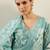 Women Floral Printed Regular Mirror Work Pure Cotton Kurta with Trousers & With Dupatta