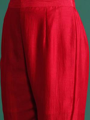 Ethnic Motifs Embroidered Kurta with Trousers & With Dupatta 3
