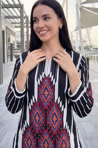 Women Printed Regular Pure Cotton Kurta with Palazzos