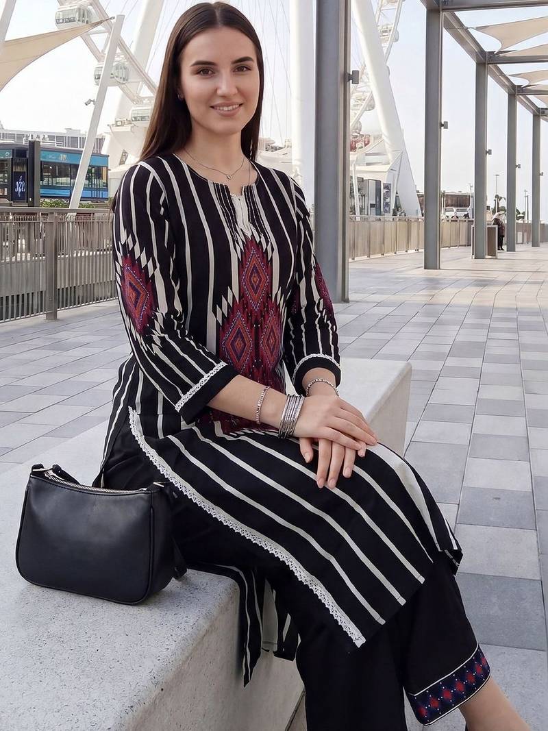 Women Printed Regular Pure Cotton Kurta with Palazzos