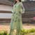 Women Floral Printed Regular Pure Cotton A-Line Kurta with Trousers