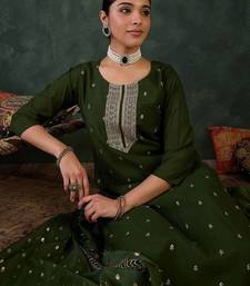 Women Ethnic Motifs Embroidered Kurta with Trousers & Dupatta