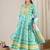 Floral Printed Notch Neck Pure Cotton Kurta With Trousers & Dupatta