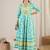 Floral Printed Notch Neck Pure Cotton Kurta With Trousers & Dupatta