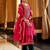 Women Ethnic Motifs Embroidered Regular Sequinned Velvet Kurta with Trousers & With Dupatta