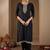 Women Ethnic Motifs Embroidered Regular Sequinned Kurta with Trousers & With Dupatta