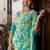 Women Floral Printed Regular Pure Cotton Kurta with Trousers & With Dupatta