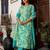 Women Floral Printed Regular Pure Cotton Kurta with Trousers & With Dupatta
