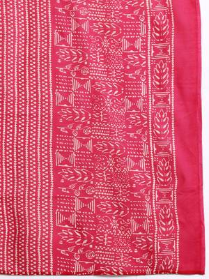 Ethnic Motifs Printed Sequinned Pure Cotton Kurta with Trousers & With Dupatta 4