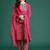 Ethnic Motifs Printed Sequinned Pure Cotton Kurta with Trousers & With Dupatta