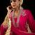 V Neck Ethnic Motifs Embroidered Sequinned Kurta with Trouser & Dupatta