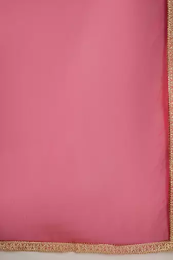 V Neck Ethnic Motifs Embroidered Sequinned Kurta with Trouser & Dupatta