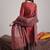 Ethnic Motifs Printed Pure Cotton Kurta with Trouser & With Dupatta