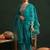 Ethnic Motifs Embroidered Thread Work Straight Kurta With Trousers & Dupatta