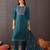 Women Embroidered Regular Thread Work Pure Cotton Kurta with Trousers & Dupatta