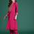 Women Ethnic Motifs Embroidered Pleated Mirror Work Kurta with Trousers