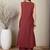 Women Woven Design Embroidered Cotton Kurta with Palazzos