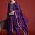 Floral Embroidered Sequinned Kurta With Trousers & Dupatta