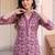 Women Ethnic Motifs Printed Regular Pure Cotton Kurta with Trousers
