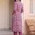 Women Ethnic Motifs Printed Regular Pure Cotton Kurta with Trousers