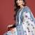 Floral Printed Pure Cotton Kurta with Trousers & With Dupatta