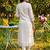 Women Floral Embroidered Empire Thread Work Pure Cotton Kurta with Trousers