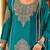 Women Ethnic Motifs Embroidered Mirror Work Kurta with Palazzos & Dupatta