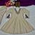 Cream sequin Embroidery And Bits Hand Work Silk Blend Salwar Suit