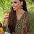 Women Floral Embroidered Thread Work Liva Kurta with Trousers & With Dupatta