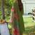 Women Floral Embroidered Thread Work Liva Kurta with Trousers & With Dupatta