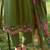 Women Floral Embroidered Thread Work Liva Kurta with Trousers & With Dupatta