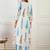Floral Printed A-Line Pure Cotton Kurta With Trouser