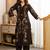 Women Floral Embroidered Regular Thread Work Pure Cotton Kurta with Trousers