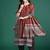 Geometric Printed Pure Cotton Kurta with Trousers & Dupatta