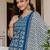 Women Ethnic Motifs Printed Regular Pure Cotton Kurta with Trousers & With Dupatta