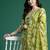 Women Floral Printed Regular Beads and Stones Kurta with Trousers & With Dupatta